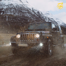 Load image into Gallery viewer, Xprite 4 Inch Halo LED Fog Lights Jeep Gladiator JT (2019-2022) [Escapade Series] Multiple Color Options - White Alternate Image