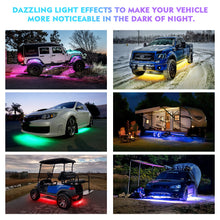 Load image into Gallery viewer, Xprite Dual Row RGB LED Underbody Glow Kit [Rivalry Series] w/ Remote Control and Bluetooth - Default Title Alternate Image