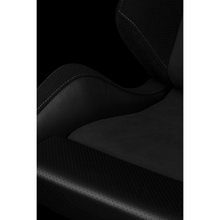 Load image into Gallery viewer, BRAUM ADVAN Sport Seats (Reclinable) Red Jacquard / Black Stitching or Black Jacquard / Black Alcantara - Red Jacquard / Black Stitching Alternate Image
