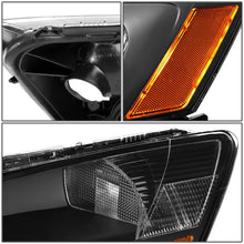 Load image into Gallery viewer, DNA Headlights for Honda Accord (2003-2007) with LED DRL - Black or Chrome Housing Alternate Image