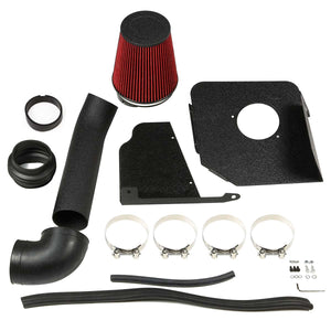 DNA Air Intake System Chevy Avalanche/Tahoe Cadillac Escalade (2007-2008) Cold Air w/ Heat Shield + Cone Filter - Silver / Black