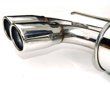 Load image into Gallery viewer, Invidia Q300 Exhaust VW Golf GTI MK5 (05-08) Catback w/ Dual Polished or Titanium Blue Tips - Polished Alternate Image
