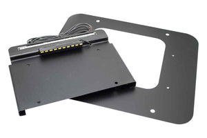 Kentrol License Plate Mount Jeep Wrangler TJ / Rubicon/Unlimited (1997-2006) Backside with LED