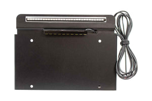 Kentrol License Plate Mount Jeep Wrangler TJ / Rubicon/Unlimited (1997-2006) Backside with LED