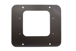 Kentrol License Plate Mount Jeep Wrangler TJ / Rubicon/Unlimited (1997-2006) Backside with LED