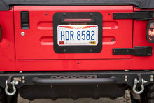 Load image into Gallery viewer, Kentrol License Plate Mount Jeep Wrangler TJ / Rubicon/Unlimited (1997-2006) Backside with LED Alternate Image