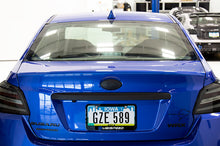 Load image into Gallery viewer, OLM Trunk Hole Delete Subaru WRX / WRX STI (15-21) [For OEM Short Spoiler] Multiple Finish Options - Crystal Black Silica Alternate Image