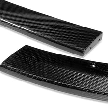 Load image into Gallery viewer, DNA Front Bumper Lip for Subaru WRX STi (2008-2010) 3-Piece with Gloss Black or Carbon Fiber Finish - Gloss Black Alternate Image
