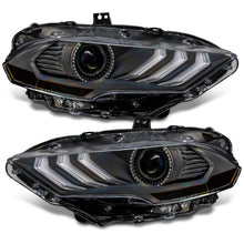 Load image into Gallery viewer, Oracle LED Projector Headlights Ford Mustang S550 (2018-2023) RGB Colorshift w/ Sequential Signal 8204-332 - Default Title Alternate Image