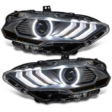 Load image into Gallery viewer, Oracle LED Projector Headlights Ford Mustang S550 (2018-2023) RGB Colorshift w/ Sequential Signal 8204-332 - Default Title Alternate Image