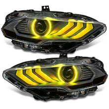 Load image into Gallery viewer, Oracle LED Projector Headlights Ford Mustang S550 (2018-2023) RGB Colorshift w/ Sequential Signal 8204-332 - Default Title Alternate Image
