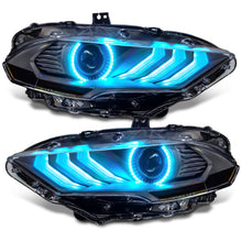 Load image into Gallery viewer, Oracle LED Projector Headlights Ford Mustang S550 (2018-2023) RGB Colorshift w/ Sequential Signal 8204-332 - Default Title Alternate Image