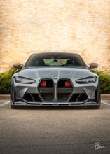 Load image into Gallery viewer, IRL Titanium Front Mount Intakes BMW M2 M3 M4 G80 G82 G83 G87 S58 (2021-2026) G8X High Performance - Blue / Blue Alternate Image