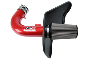 HPS Performance Short Ram Air Intake Chevy Camaro SS 6.2L V8 (2010-2015) Blue / Polished / Red / Black