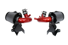 Load image into Gallery viewer, HPS Performance Short Ram Air Intake Kia Stinger 3.3L V6 Twin Turbo (2018-2024) Blue / Polished / Red / Black - Red Alternate Image