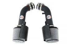Load image into Gallery viewer, HPS Performance Short Ram Air Intake Infiniti G37 3.7L V6 (2008-2013) Blue / Polish / Red / Black - Black Alternate Image