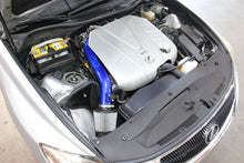Load image into Gallery viewer, HPS Performance Short Ram Air Intake Lexus GS350 3.5L V6 (2006-2011) Blue / Polished / Red / Black - Blue Alternate Image
