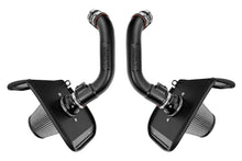Load image into Gallery viewer, HPS Performance Air Intake Toyota Tundra 3.4L V6 Twin Turbo (2022-2025) Polished / Red / Black - Black Alternate Image
