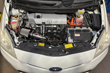 Load image into Gallery viewer, HPS Performance Air Intake Toyota Prius (10-15) Prius V 1.8L L4 (12–17) with Heat Shield - Polished / Black / Red Alternate Image