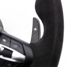 Load image into Gallery viewer, JQ Werks Madtrace Clubsport Magnetic Paddle Shifters for BMW G &amp; F Chassis M and Non-M Models (11-26) Toyota GR Supra (20-26) Gloss / Matte Carbon Fiber with Aluminum or Full Aluminum Alternate Image