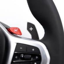 Load image into Gallery viewer, JQ Werks Madtrace Clubsport Magnetic Paddle Shifters for BMW G &amp; F Chassis M and Non-M Models (11-26) Toyota GR Supra (20-26) Gloss / Matte Carbon Fiber with Aluminum or Full Aluminum Alternate Image