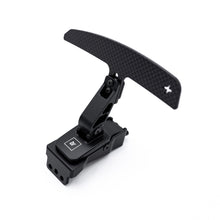 Load image into Gallery viewer, JQ Werks Madtrace Clubsport Magnetic Paddle Shifters for Porsche 991 / 982 / 992 / 971 / 958 / 95B / PO536 Carbon Fiber / Black or Gunmetal Aluminum Alternate Image