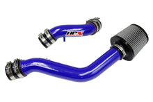 Load image into Gallery viewer, HPS Performance Cold Air Intake Hyundai Tiburon 2.0L (04-08) [Converts to Shortram w/ MAF Sensor] Black / Polished / Black / Red - Blue Alternate Image