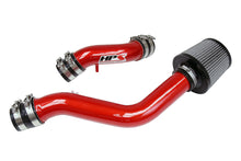 Load image into Gallery viewer, HPS Performance Cold Air Intake Hyundai Tiburon 2.0L (04-08) [Converts to Shortram w/ MAF Sensor] Black / Polished / Black / Red - Red Alternate Image