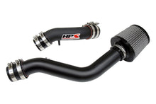 Load image into Gallery viewer, HPS Performance Cold Air Intake Hyundai Tiburon 2.0L (04-08) [Converts to Shortram w/ MAF Sensor] Black / Polished / Black / Red - Black Alternate Image