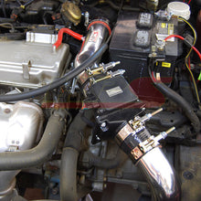 Load image into Gallery viewer, HPS Performance Cold Air Intake Chrysler Sebring LXi V6 3.0L (2001-2003) [Converts to Shortram] Black / Polished / Black / Red Alternate Image