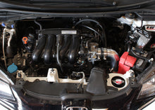 Load image into Gallery viewer, HPS Performance Cold Air Intake Subaru Honda Fit 1.5L Manual Trans. (15-18) [Converts to Shortram] Black / Polished / Black / Red - Blue Alternate Image