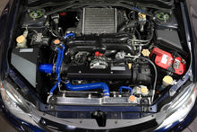 Load image into Gallery viewer, HPS Performance Cold Air Intake Subaru WRX STI / WRX 2.5L Turbo (08-14) [Converts to Shortram] Black / Polished / Black / Red - Blue Alternate Image