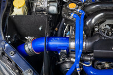 Load image into Gallery viewer, HPS Performance Cold Air Intake Subaru WRX STI / WRX 2.5L Turbo (08-14) [Converts to Shortram] Black / Polished / Black / Red - Blue Alternate Image