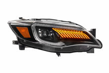 Load image into Gallery viewer, Morimoto Headlights Subaru WRX (2008-2014) XB LED - Black w/ DRL Alternate Image