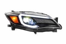 Load image into Gallery viewer, Morimoto Headlights Subaru WRX (2008-2014) XB LED - Black w/ DRL Alternate Image