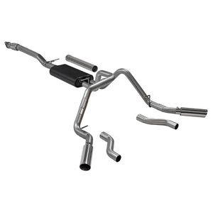 Flowmaster Exhaust Chevy Silverado / GMC Sierra 2.7L (19-24) 2.50" Catback - American Thunder 818113