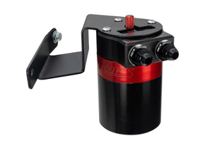HPS Performance Aluminum Oil Catch Can Acura TSX 2.4L (2009-2014) Red