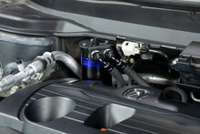 Load image into Gallery viewer, HPS Performance Oil Catch Can Acura RDX 2.0L Turbo (2019-2025) Red / Black / Blue 860-015 - Black Alternate Image
