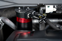 Load image into Gallery viewer, HPS Performance Oil Catch Can Acura RDX 2.0L Turbo (2019-2025) Red / Black / Blue 860-015 - Black Alternate Image
