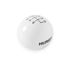 Load image into Gallery viewer, Hurst Shift Knob (6-speed Upper Right Reverse) [M16 x 1.50 Threads] 1630016 - White - Default Title Alternate Image