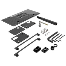 Load image into Gallery viewer, COBB License Plate Relocation Mount Subaru WRX STI / WRX (2008-2014) Redline Carbon Fiber  or Aluminum Alternate Image