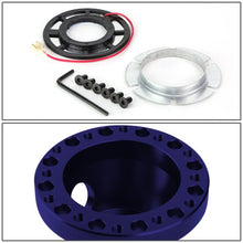 Load image into Gallery viewer, DNA 6-Hole Steering Wheel Hub Mitsubishi Lancer (1988-2004) Black / Blue / Gold / Red / Silver / Purple Alternate Image