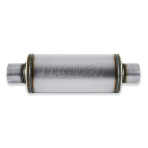 Flowmaster Muffler Flow FX (3" Dual In / 3" Dual Out) Round Body Stainless Steel 72619