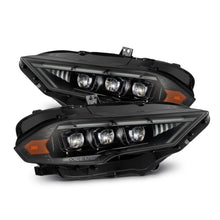 Load image into Gallery viewer, AlphaRex LED Projector Headlights Ford Mustang (18-22) S550 [3D Ice-Cube LED - NOVA Series w/ DRL] Alpha-Black or Black - 7th gen Mustang S650 / Alpha-Black Alternate Image