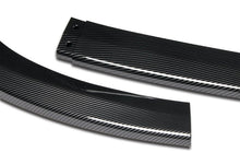 Load image into Gallery viewer, DNA Front Bumper Lip for Subaru WRX STi (2008-2010) 3-Piece with Gloss Black or Carbon Fiber Finish - Gloss Black Alternate Image