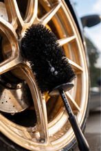 Load image into Gallery viewer, BLACKLINE Wheel Barrel Brush - Long Handle Soft Bristle Rim &amp; Brake Detail Tool - Default Title Alternate Image