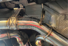 Load image into Gallery viewer, EOS Exhaust for BMW M3 F80 (15-18) M4 F82 F83 (15-19) Polished 3.5" Quad Tip Axle-Back Alternate Image