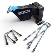 Load image into Gallery viewer, Apoc Industries Rear Lift Blocks for Dodge Ram 1500 2WD / 4WD (1994-2001) Tapered Profile 4"/ 6" / 8" Lift with or without Anti-Wrap &amp; Main U-Bolts - Black Alternate Image