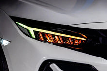 Load image into Gallery viewer, OLM LED Headlights for Honda Civic FC / FE / Si FC1 (2016-2021) Gamma Series with Sequential Turn Signal &amp; DRL - RGB OLME.19006.1 Alternate Image