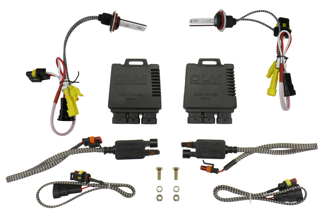 OLM Universal H11 HID Kit [5000K] Dual Power 35w / 55w